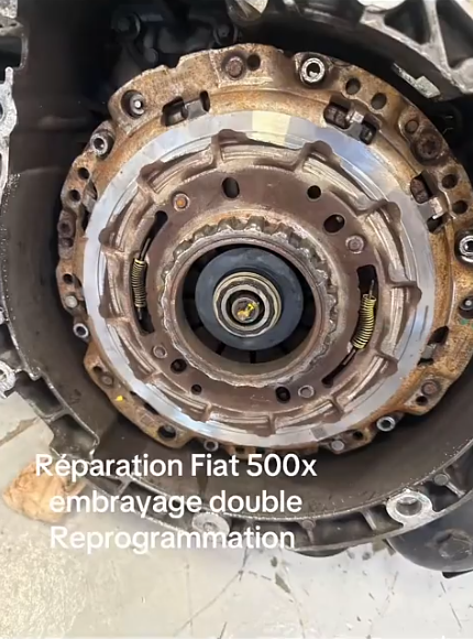 R&eacute;paration embrayage double Fiat 500X Vallauris